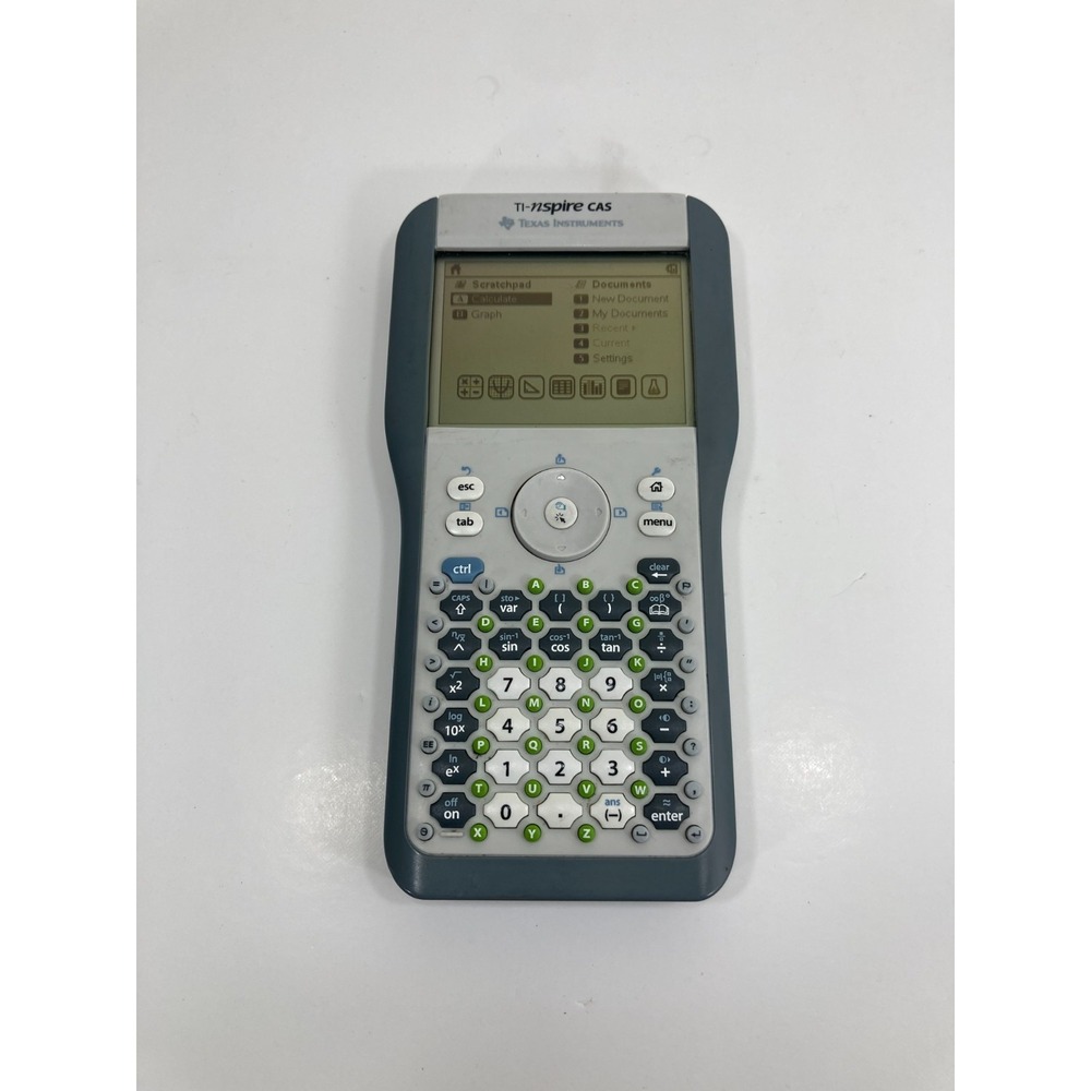 Texas Instruments TI-NSPIRE CAS Touch Graphing Calculator Gray No Cover - TESTED